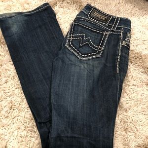 Miss me jeans, boot cut